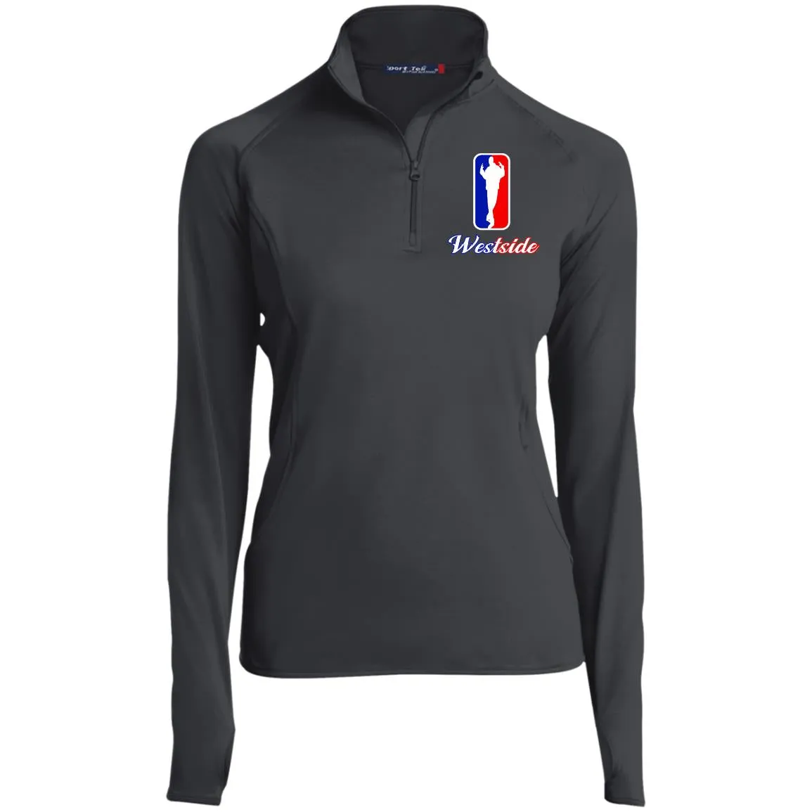WESTSIDE Women's 1/2 Zip Pullover