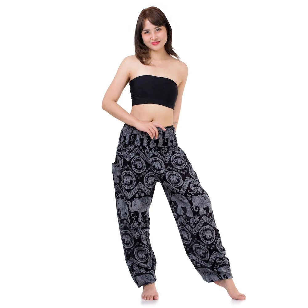 Women's Elephant Harem Pants Red Chang