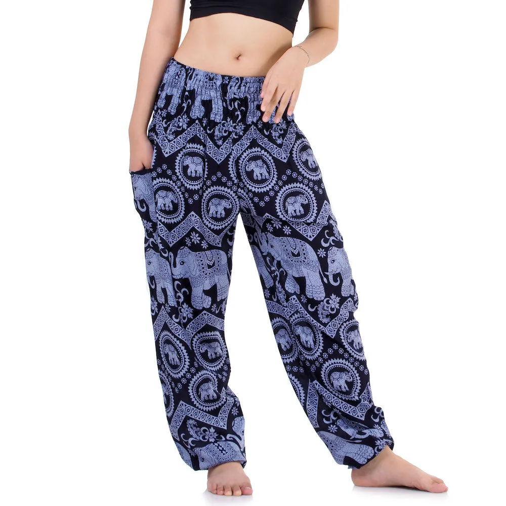 Women's Elephant Harem Pants Red Chang