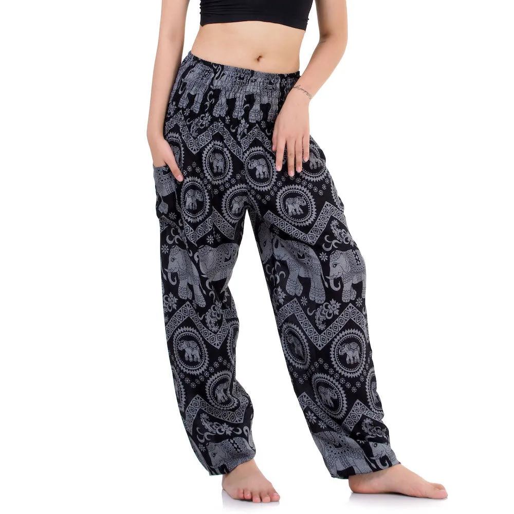 Women's Elephant Harem Pants Red Chang