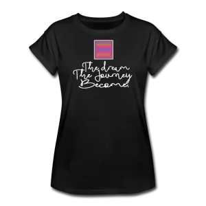 XZAKA - Women's 'DJB' Relaxed Fit T-Shirt - BK