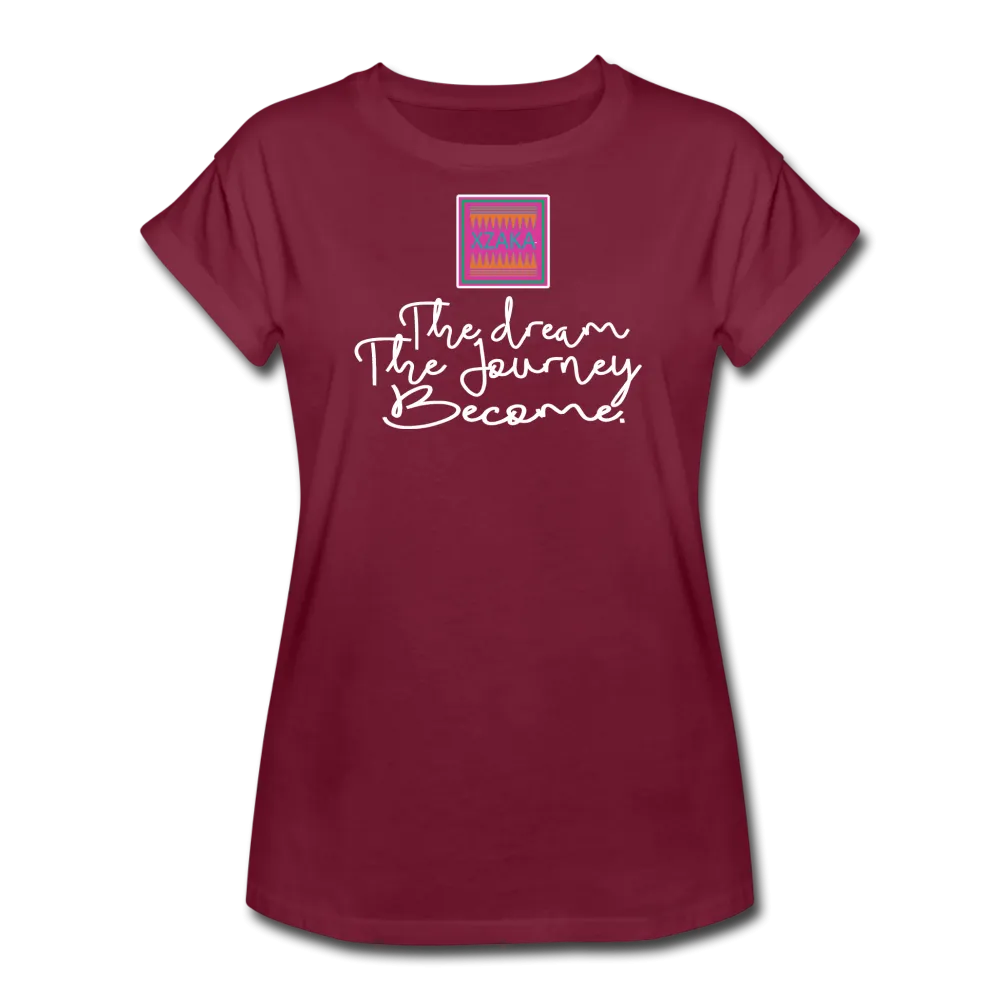 XZAKA - Women's 'DJB' Relaxed Fit T-Shirt - BK