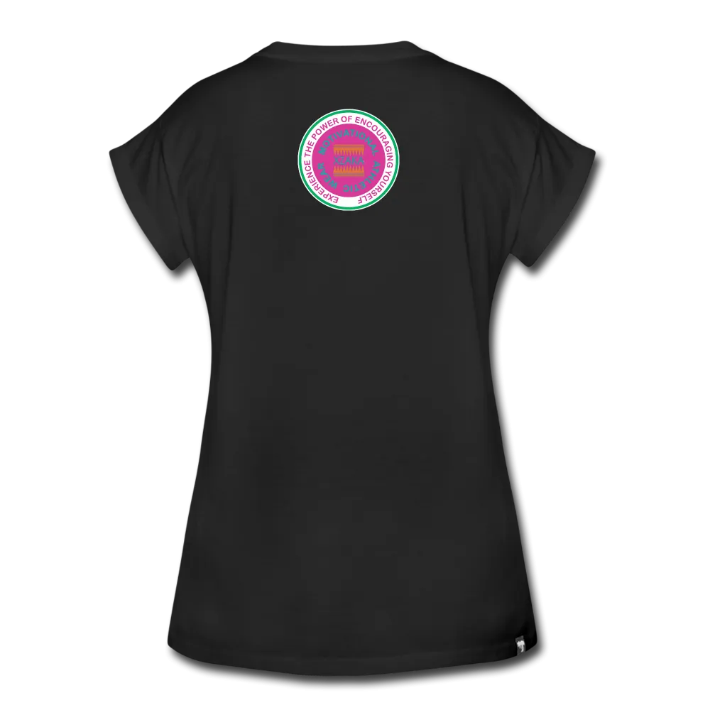 XZAKA - Women's 'DJB' Relaxed Fit T-Shirt - BK