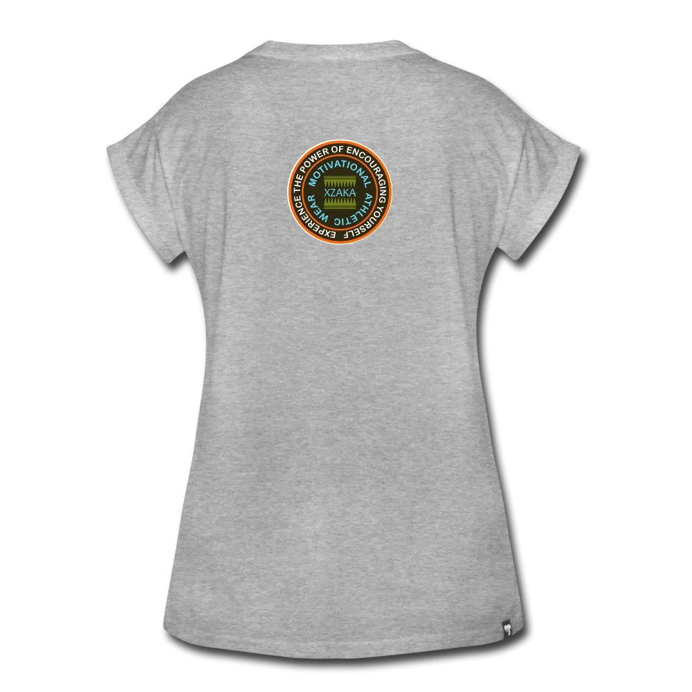 XZAKA - Women's 'DJB' Relaxed Fit T-Shirt -WHT.002